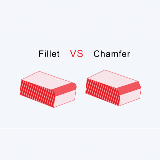 Fillet vs Chamfer