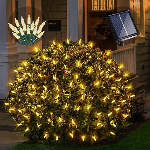 Solar Powered Christmas Lights Outdoor