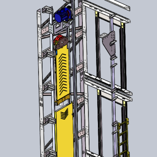 elevator parts diagram