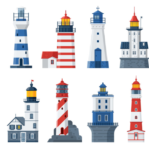parts of a lighthouse