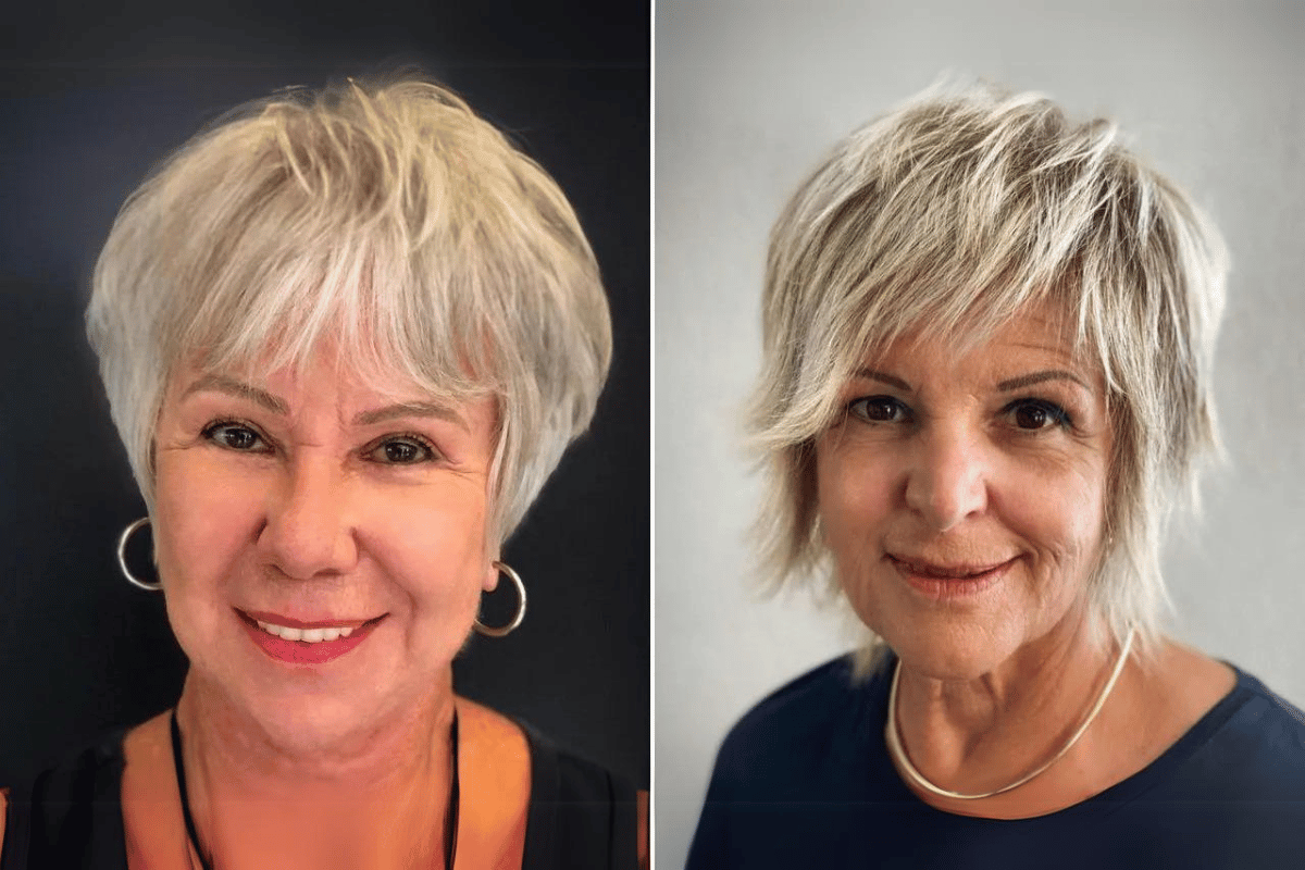 hairstyles for women over 60 with fine hair