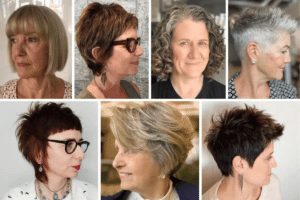 Hairstyles for Women over 60 with Bangs