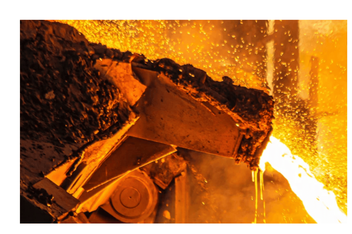 the melting points of metals are only moderately high because