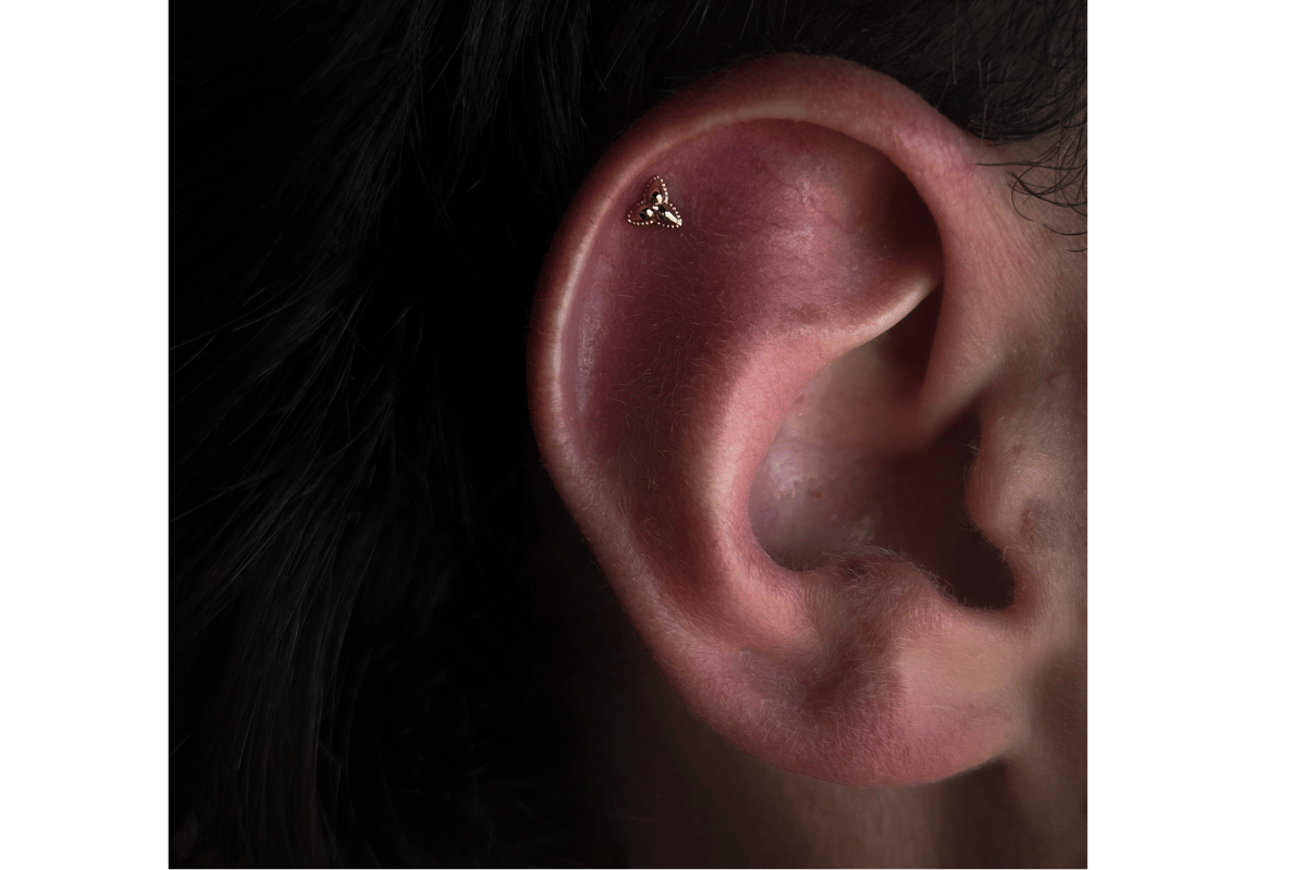 titanium piercing in mri 