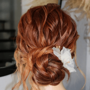 How to Style a Bun for Thanksgiving