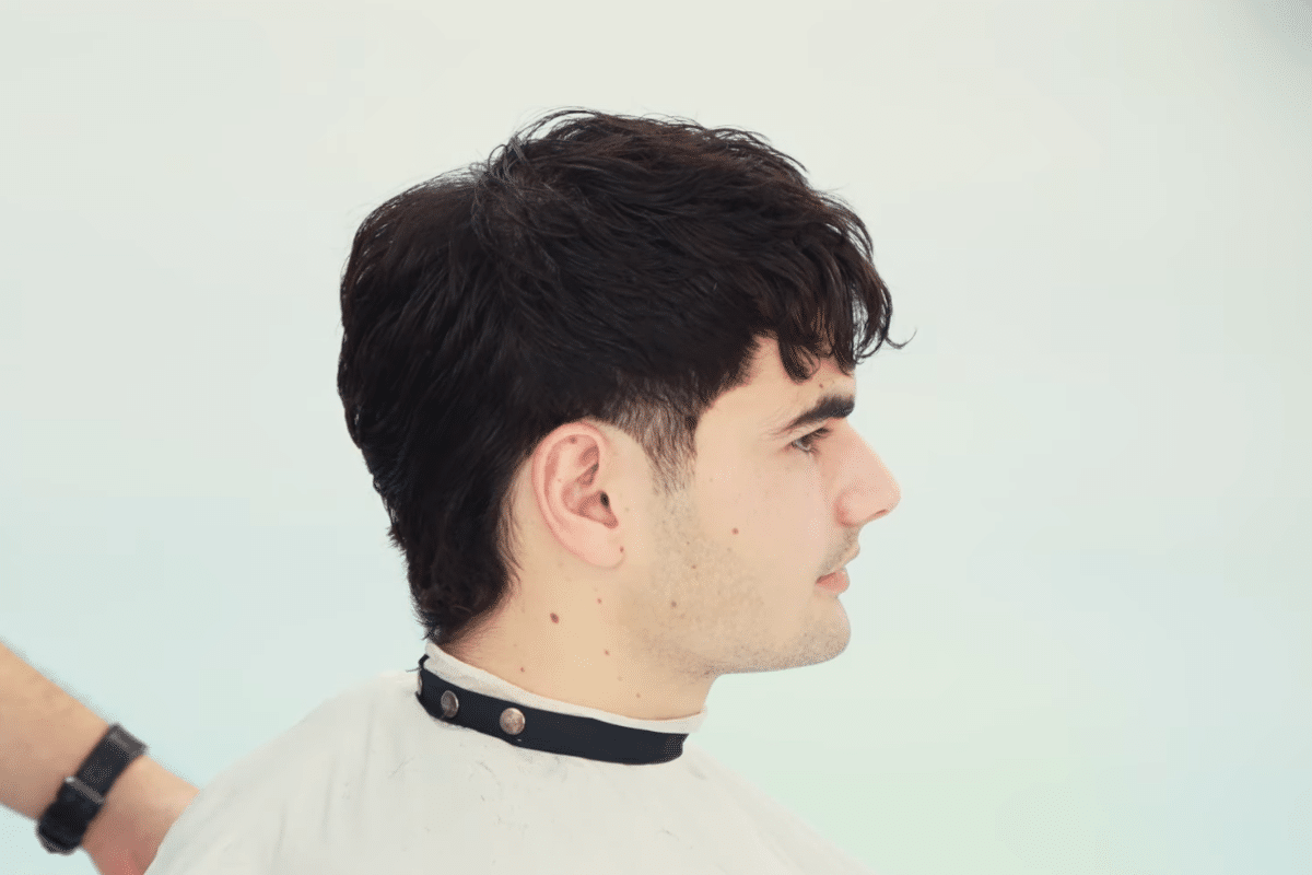 What are the different variations of the burst fade mullet?
