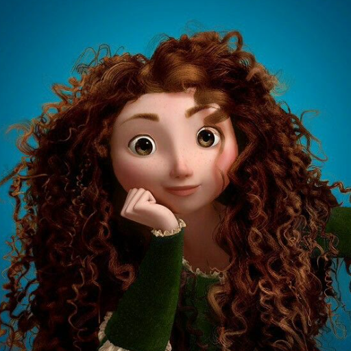 curly hair characters