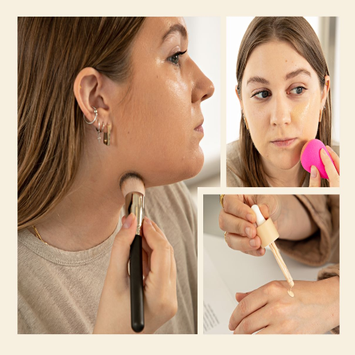 How can mature women achieve a flawless foundation application?