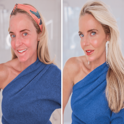 How can older women achieve a natural, youthful glow?