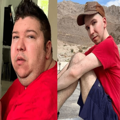 How did Nikocado Avocado lose 250 pounds?