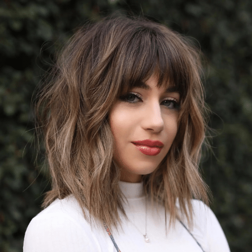 What Are the Best Medium-Length Hairstyles with Bangs