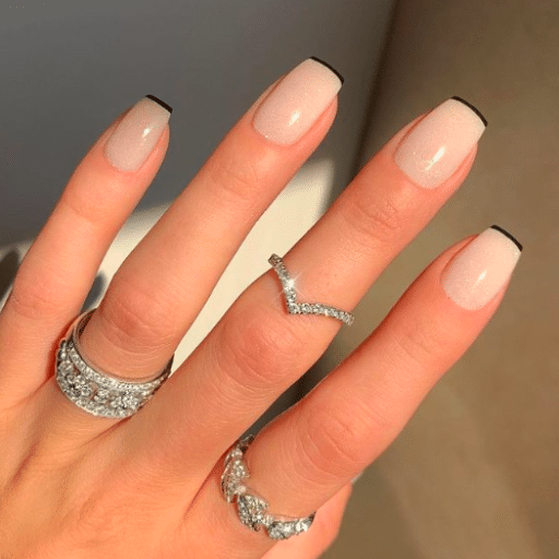 What are some creative alternatives to the traditional white tip?