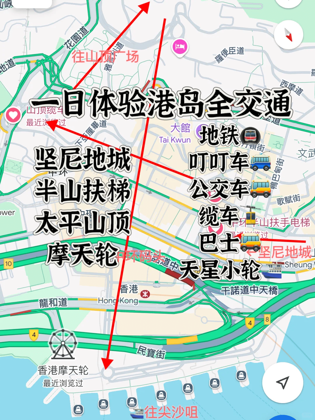 What are the best ways to get around Hong Kong?