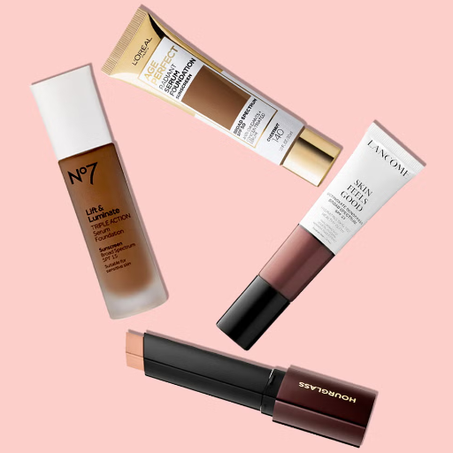 What are the top-rated foundations for mature skin in 2024?