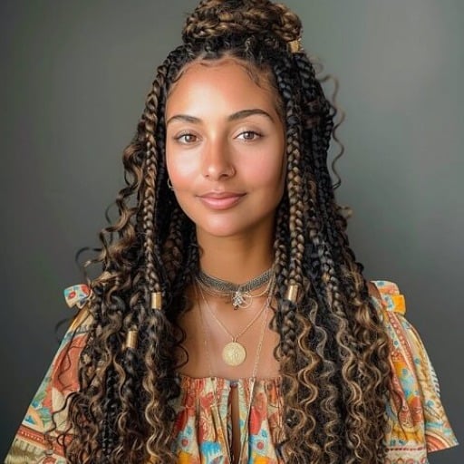 How to Achieve the Perfect Boho Box Braids Look?