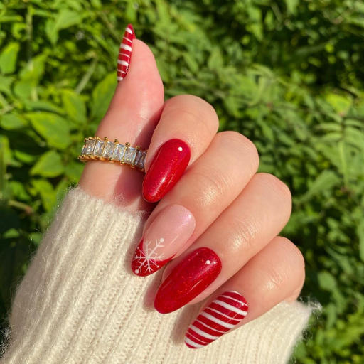 christmas nails