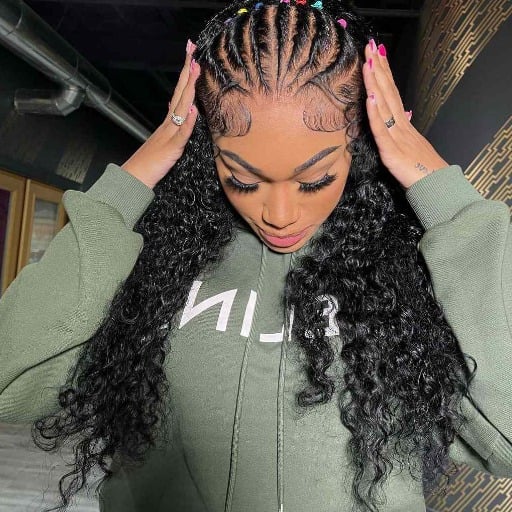 What are the best half up half down braids hairstyles for black hair?