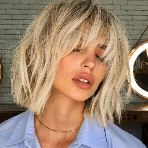 What Are Popular lob with bangs for 2024?