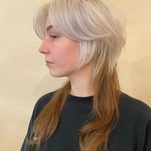 How to ask for a layered jellyfish haircut at the salon?