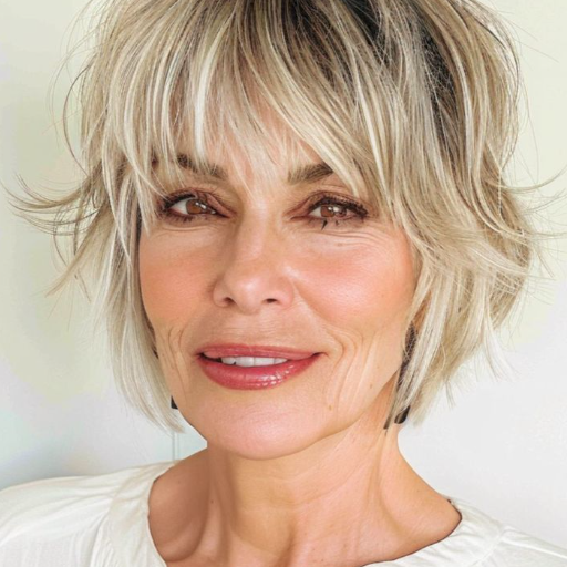 shag hairstyles for women over 50