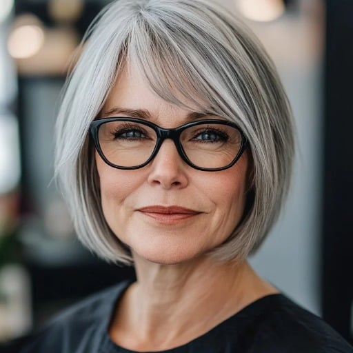 How can women over 60 add volume to thinning hair?