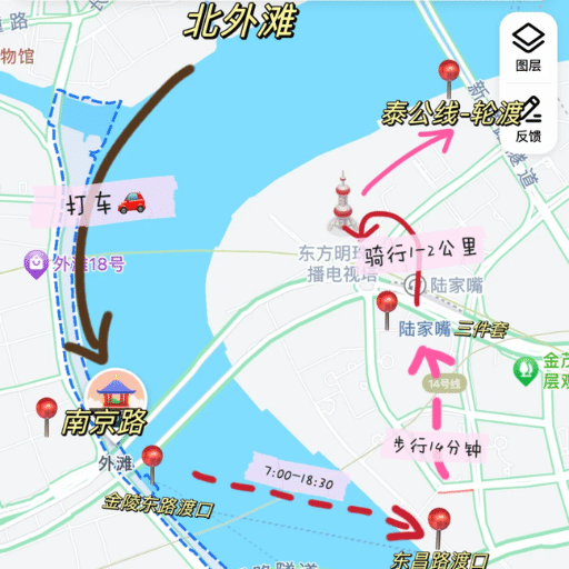 How can I make the most of my time in downtown Shanghai