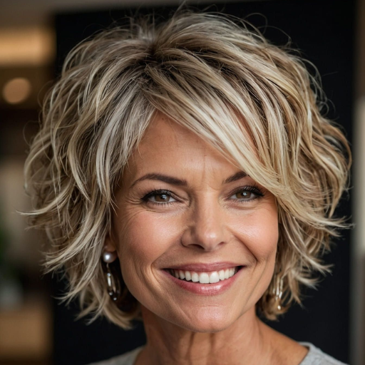 How to Find the Best Short Shaggy Hairstyles for Women Over 50