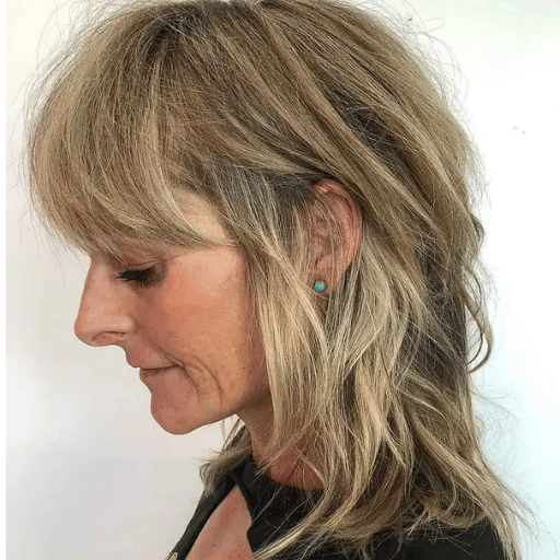 Short Shaggy Hairstyles for over 60 