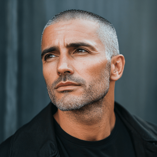 What Are the Best Buzz Cut Styles for Men Over 40
