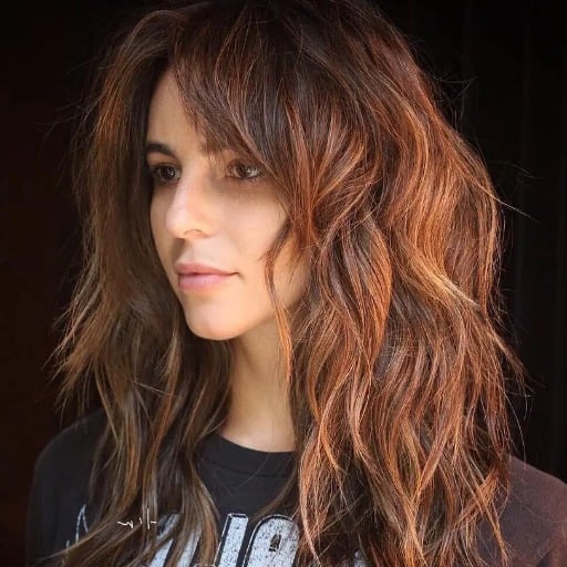 How can a shag haircut enhance fine hair for women over 50?