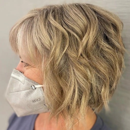 How can a shag haircut benefit women with fine hair?