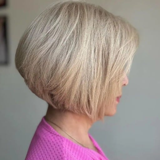 Short Hair Style over 50 