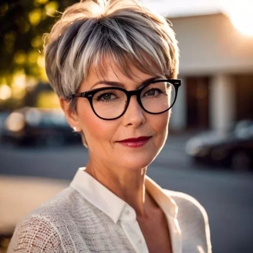 Short Haircuts for over 60 with Fine Hair
