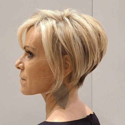 What are the best short haircuts for women over 50 with thin hair?