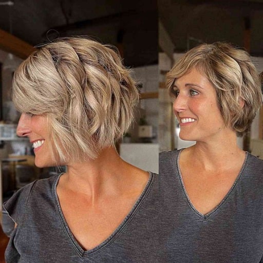 Short Hair Style over 50 