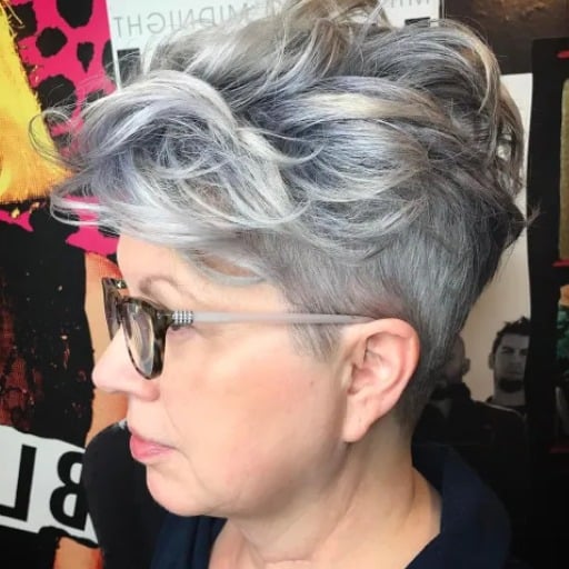 What are the best TikTok-inspired haircuts for women over 60 with fine, thin hair?