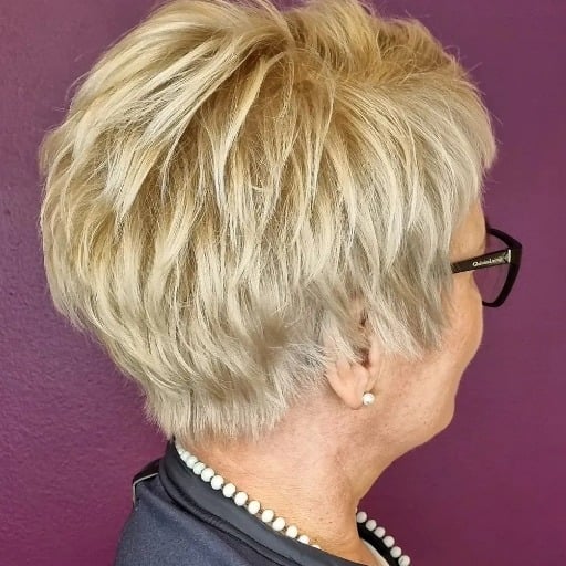 Which haircuts flatter older women with thin fine hair?