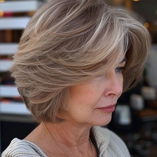 What are the latest hair trends for xiaohongshu hair cuts for over 60 in 2025?
