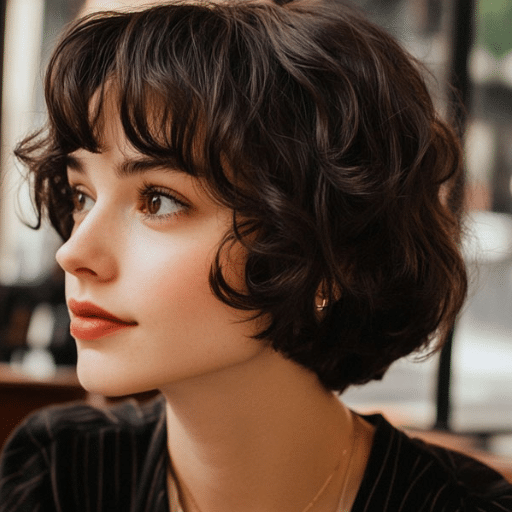 Inspiration for Adapting the French Bob to Curly Hair
