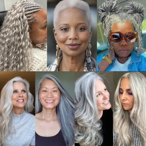 What Are the Best Gray Hairstyles for Women Over 50?