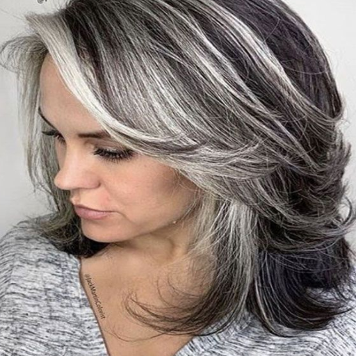 Chic Hairstyles for Women over 50 with Gray Hair