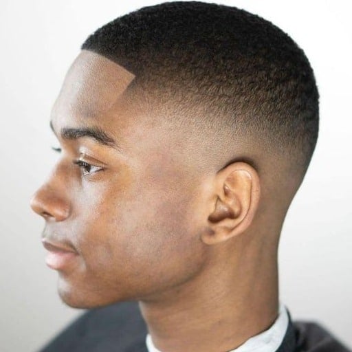 Stylish mid taper fade black male Variations