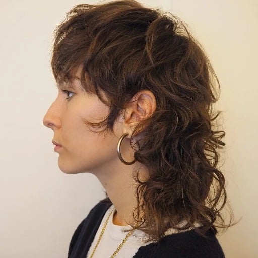 What is a shaggy mullet?