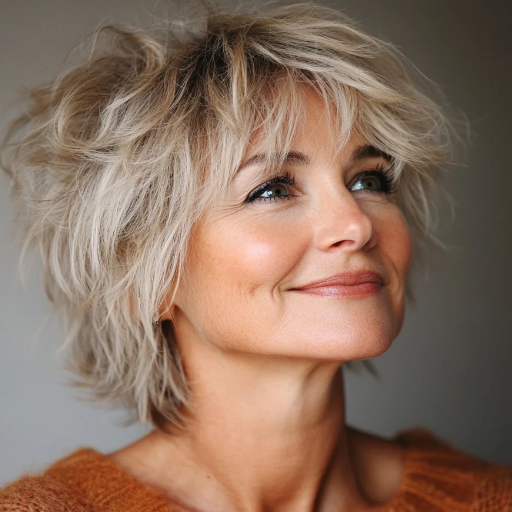 short hair on women over 50