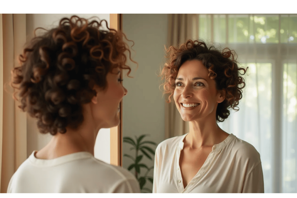 Short Curly Hair Styles for over 50