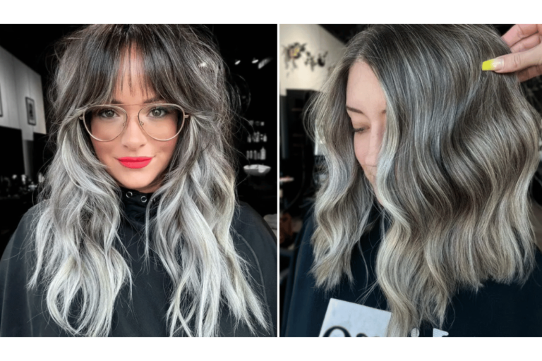 Medium Length Hairstyles for Grey Hair over 50