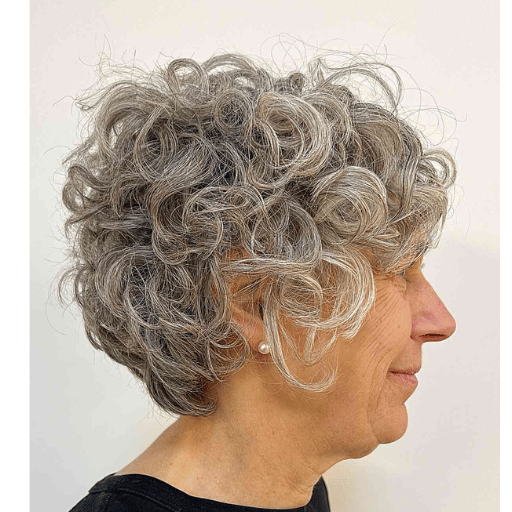 Short Gray Hair Styles over 60
