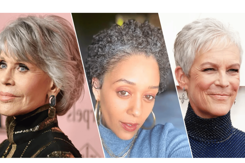 Short Gray Hair over 50