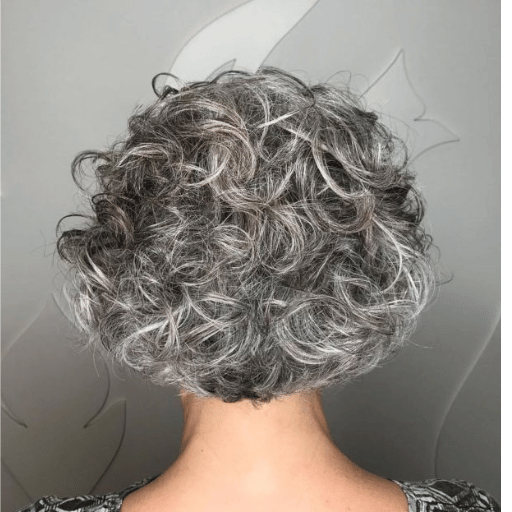 Short Hairstyles for Curly Hair over 50