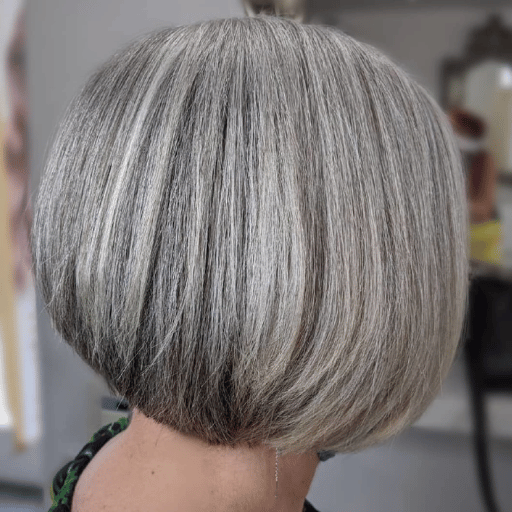 Short Hairstyles for Gray Hair over 60